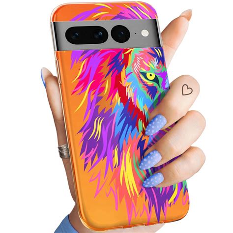 Etui Do Google Pixel Pro Wzory Neonowe Neon Jaskrawe Obudowa