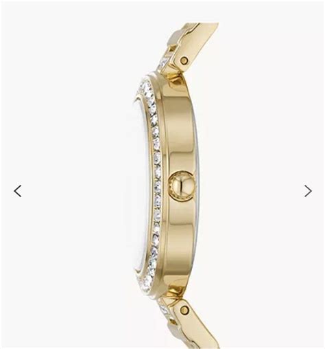 Fossil Karli Three Hand Gold Watch Bq Women S Fashion Watches