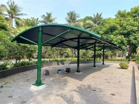 Car Parking Tensile Fabric Structure At Rs Sq Ft Tensile