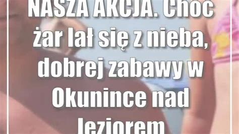 Nasza Akcja Cho Ar La Si Z Nieba Dobrej Zabawy W Okunince Nad