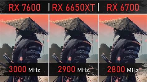 Rx 7600 Vs Rx 6650xt Vs Rx 6700 The Full Gpu Comparison Youtube