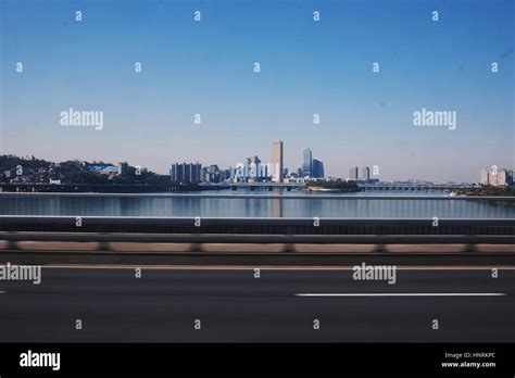 Han River Bridge Stock Photo Alamy