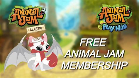 Animal Jam Classic Playwild Free Membership 2020 No Code Required