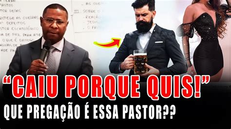 Pr Osiel Gomes Que Prega O Foi Essa Crente Que Caiu Senta Pra