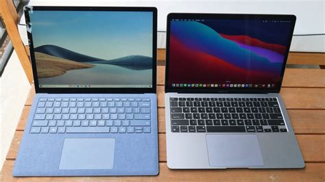 Macbook Air Vs Surface Laptop 4 Which 13 Inch Laptop Is Best Laptop Mag