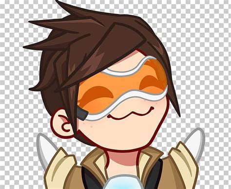 Overwatch Tracer Emote Twitch PlayStation 4 PNG