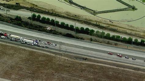 605 Freeway Crash Person Ejected From Vehicle In Irwindale Airlifted