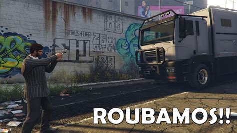 GTA ONLINE Diamond Heist ROUBAMOS um CAMINHÃO de ARMAS 04 YouTube