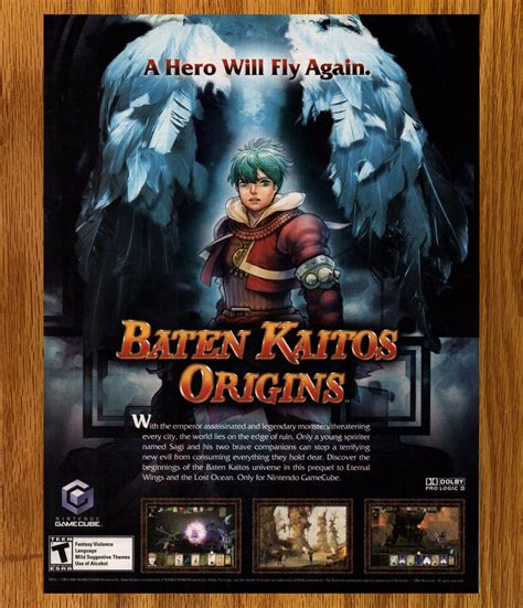 Baten Kaitos Origins Game Cube Prix Photo Présentation