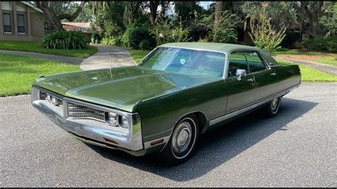 1972 Chrysler New Yorker Hardtop 7 2l V8 YouTube