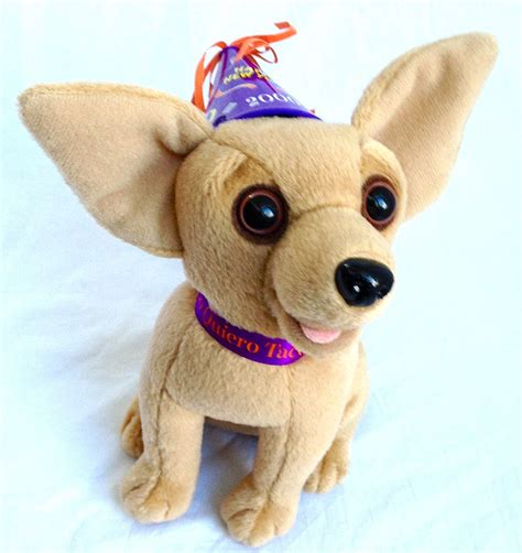 Taco Bell Happy New Year Amigos Plush Talking Chihuahua Dog - Nokomis
