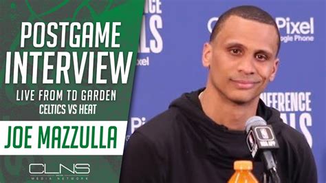 Joe Mazzulla Reacts To End Of Celtics Season Jayson Tatum Ankle Injury