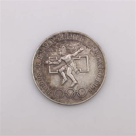 Mexican Olympics Silver Pesos Property Room