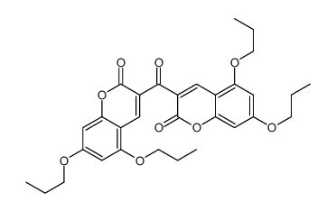 CAS 67135 48 2 3 3 Carbonylbis 5 7 Dipropoxy 2 Benzopyrone Chemsrc