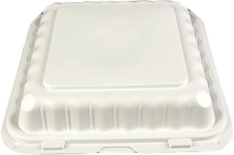 QNP Supplies 150 Count Recyclable Hinged Clamshell Containers For