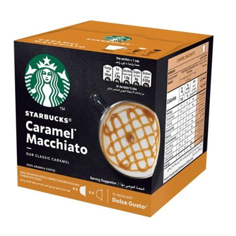 Starbucks Caramel Macchiato By Nescafe Dolce Gusto Coffee Capsules 7Store