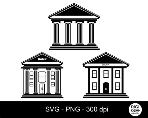 Bank Building Svg Banking Svg Bank Svg National Register