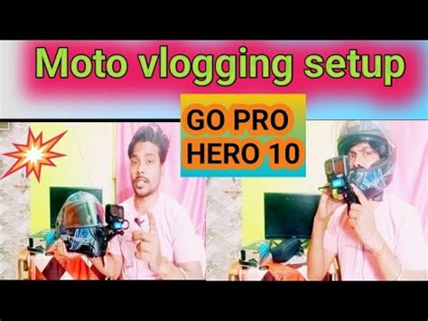 How To Make Moto Vlogging Setup How To Use Phone And Gopro Setup In