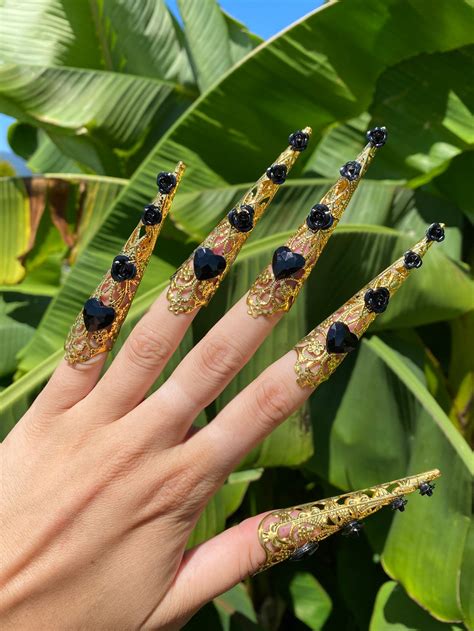 Helga Finger Jewelry Finger Claw Finger Armour Claw Finger Etsy