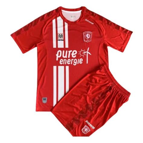 Kids 2022-2023 FC Twente Home Soccer Kit - Love Soccer Jerseys