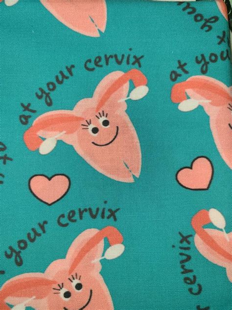 At Your Cervix Uterus Gyn 4 Prints Surgical Scrub Bouffant Etsy