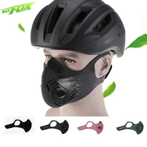 Batfox Ski Masks Anti Pollution Cycling Mask Bike Women Cotton Men Road