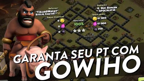 Gowiho O Pt Garantido Em Cv Estrat Gia De Guerra Em Cv Clash Of