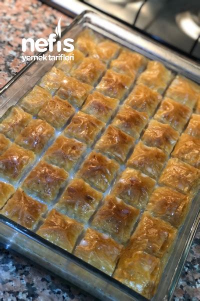 Sütlü Soğuk Baklava Tarifi Nefis Yemek Tarifleri