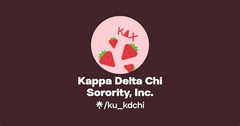 Kappa Delta Chi Sorority Inc Twitter Instagram Tiktok Linktree