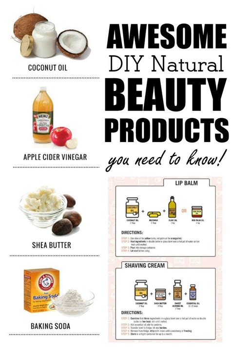 DIY Natural Beauty Hacks You Need To Know Natural Beauty Diy Diy