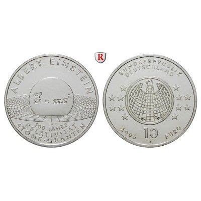 Bundesrepublik Deutschland Euro Albert Einstein J Bfr J