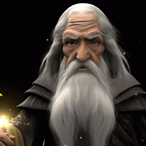 Gandalf the Wizard 8k · Creative Fabrica