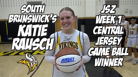 South Brunswick S Katie Rausch Wins Jsz Week Central Jersey Game Ball