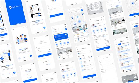 Doctor Appointment App Ui Kit 55 Screens Figma Insight Lancer