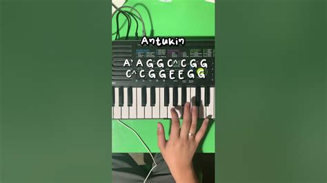 Antukin Rico Blanco Casio Sa 47 Right Hand Piano Tutorial Nicomo Youtube