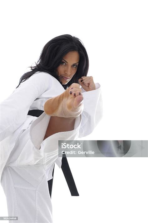 Roundhouse Kick To The Face Stock Photo Download Image Now Combat