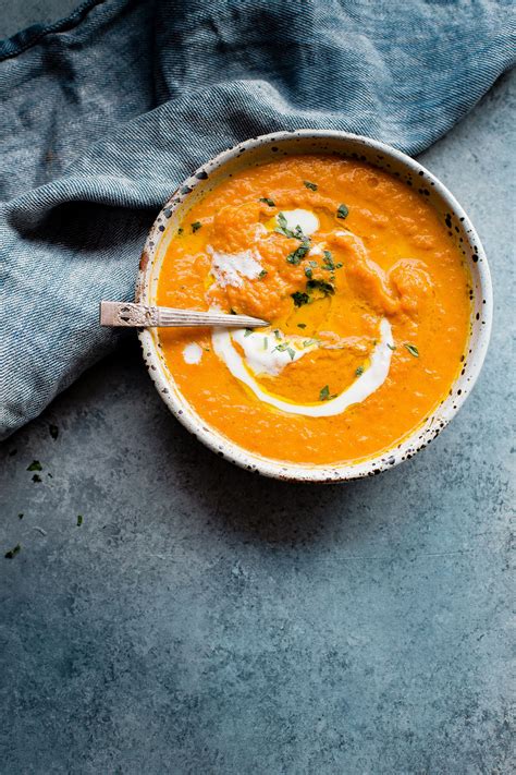 Simple Carrot Soup A Beautiful Plate