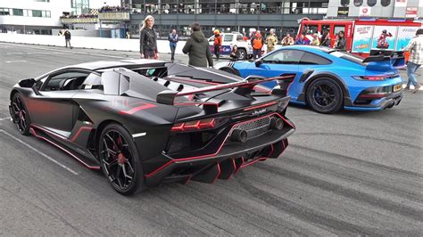 Supercars Drag Racing Aventador Svj Techart Gt Street R Brabus