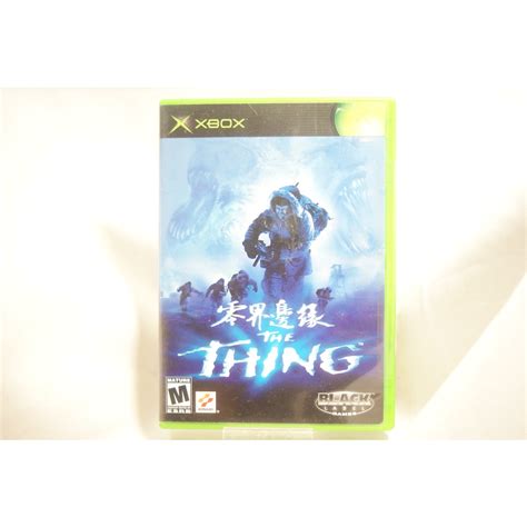 耀西 二手 亞版 Xbox 零界邊緣 The Thing 含稅附發票 蝦皮購物