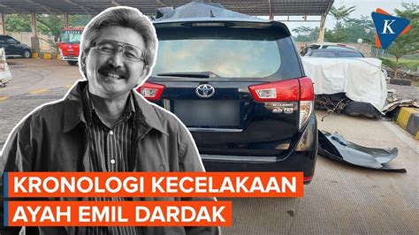 Kronologi Kecelakaan Ayah Emil Dardak Di Tol Pemalang Batang Mobil