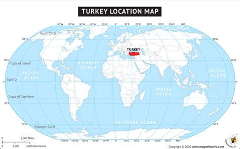 Where Is Turkey Located Location Map Of Turkey