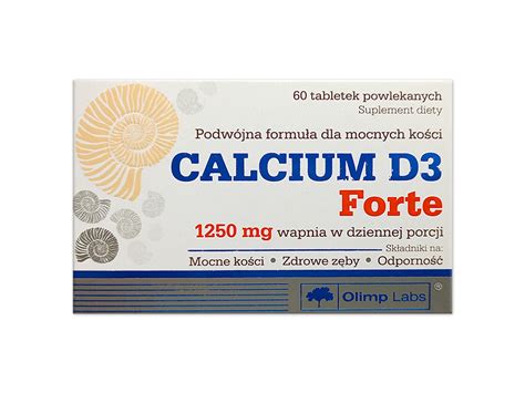 Olimp Calcium D Forte Tabletki Powlekane Mg J M