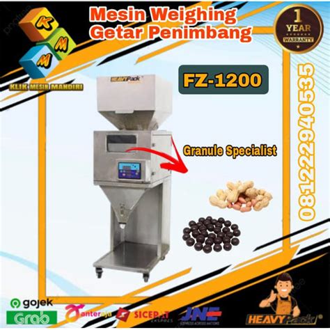 Jual Mesin Pengisian Granule Dan Timbang Fz Heavypack Jakarta