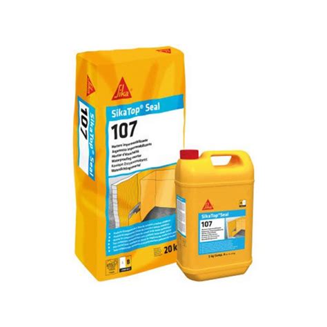 Sika Sikatop Seal 107 Mortier Imperméabilisant Gris 25 Kg Amg Design