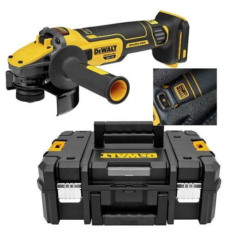 Dewalt DCG409VSNT Meuleuse Vitesse Variable 125mm XR 18V Advantage Li