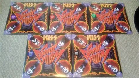 New Sealed Original Kiss Sonic Boom Vinyl Records Complete Set Of