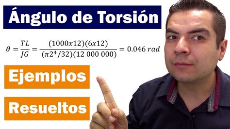 Ngulo De Torsi N Ejemplos Y Ejercicios Resueltos Resistencia De