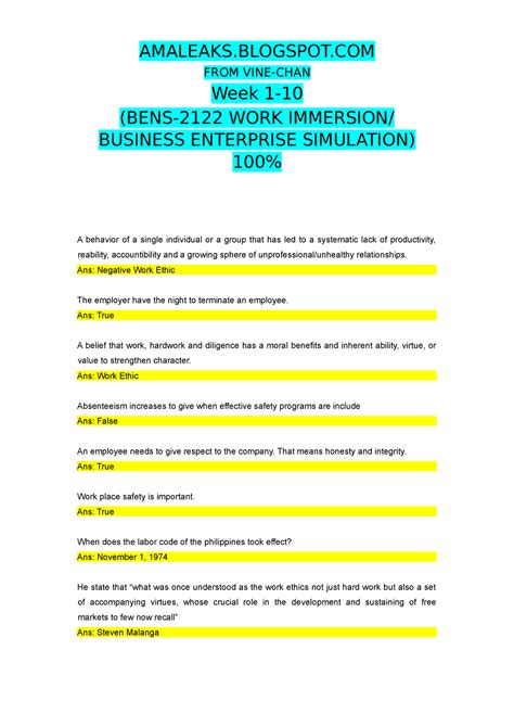 [ Amaleaks. Blogspot.COM] BEAD-BENS-2122 WEEK 1-10 - AMALEAKS.BLOGSPOT