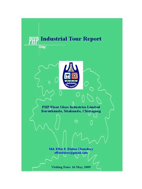 report quality control  improvement  glass industries