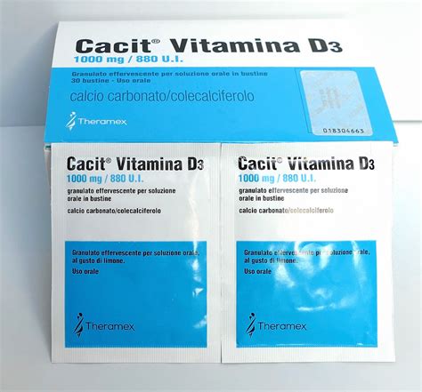 Cacit Vitamina D Bustine Mg U I